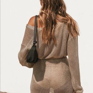 Gold dress - never been worn